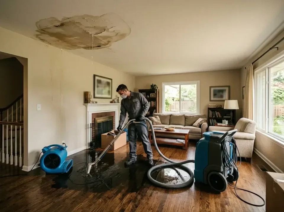 attic-pipe-burst-ceiling-drip-008 — frequently asked questions, Water Damage Restoration & Carpet Care in Jefferson Hills, PA